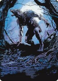 Krallenhorde Howler Art Card, Art Series: Innistrad Remastered