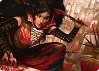 Blood Artist Art Card, Art Series: Innistrad Remastered