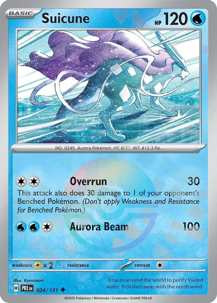 Suicune (Poke Ball Pattern)