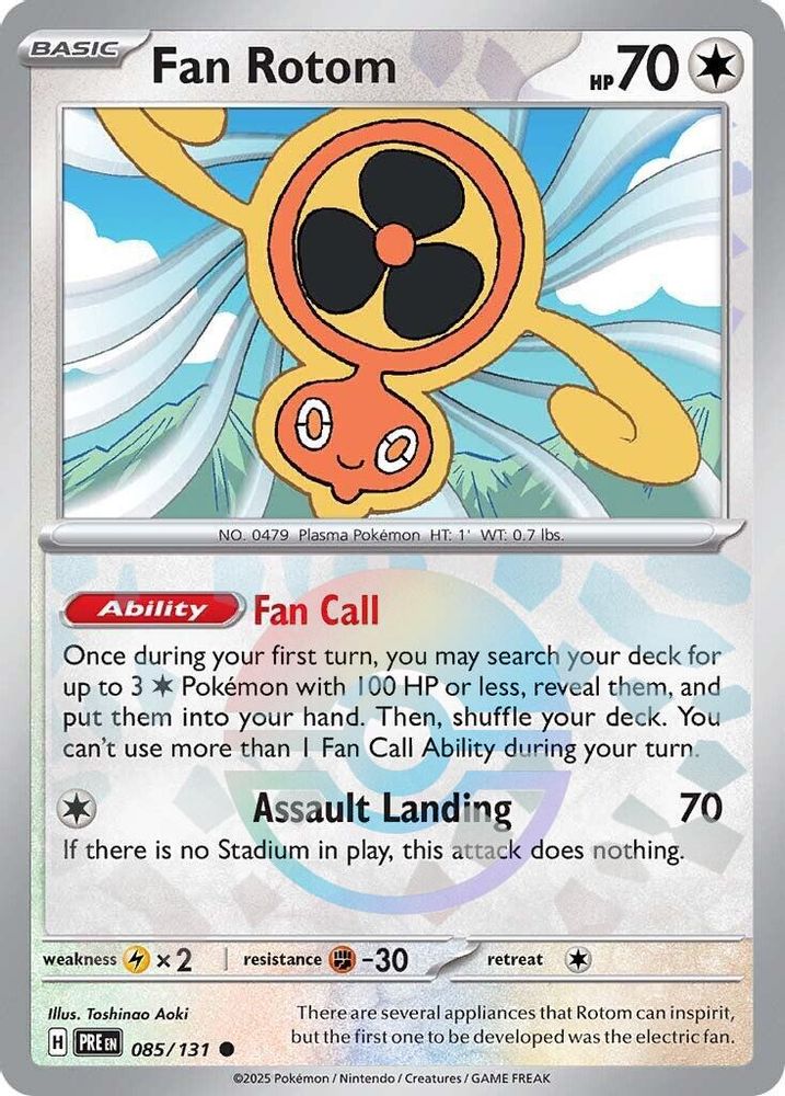 Fan Rotom (Poke Ball Pattern)