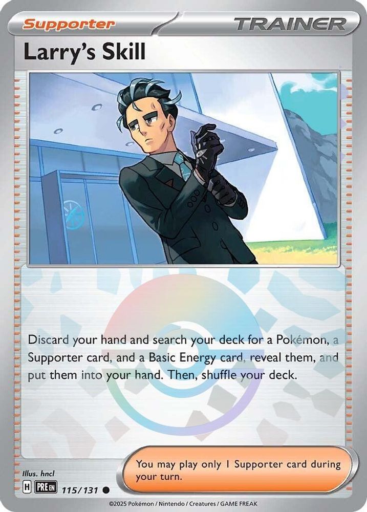 Larry's Skill - 115/131 (Poke Ball Pattern)