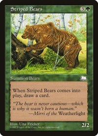 Striped Bears, Weatherlight