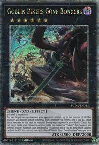 Goblin Bikers Gone Bonkers (Quarter Century Secret Rare)
