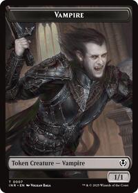 Vampire (0007) // Vampire (0008) Double-Sided Token, Innistrad Remastered