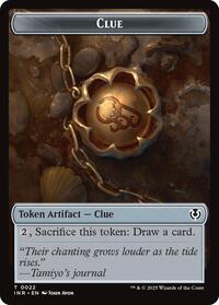 Clue // Eldrazi Horror Double-Sided Token, Innistrad Remastered