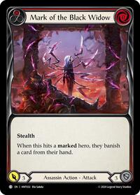 Mark of the Black Widow (Red)