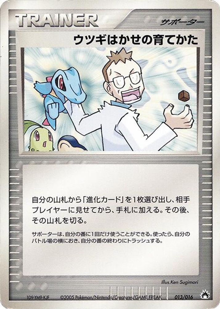 Professor Elm's Training Method