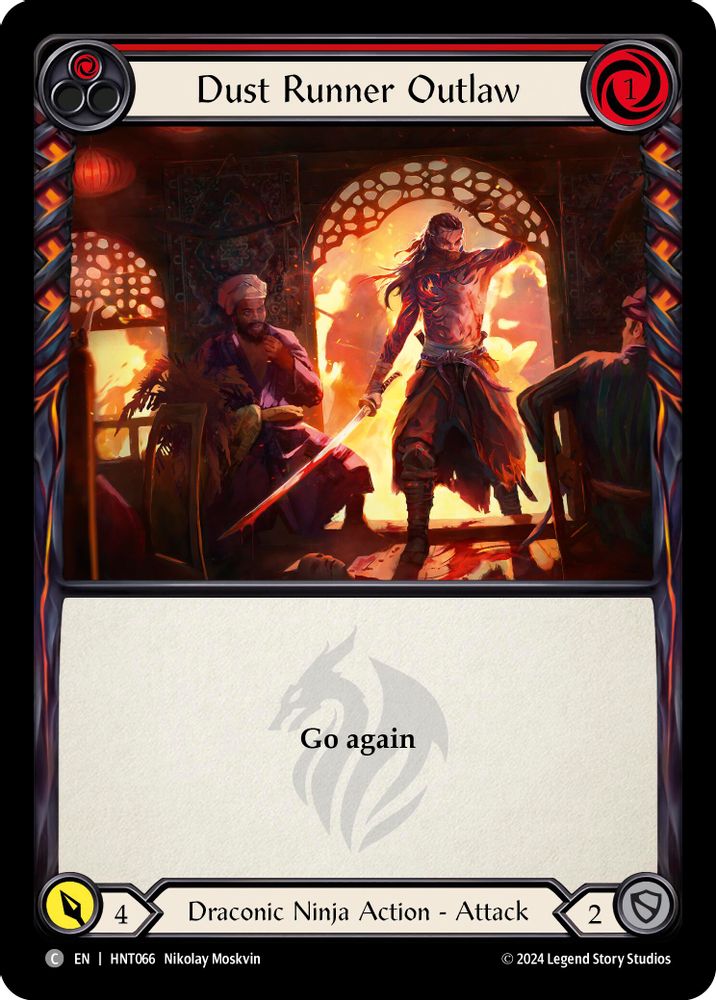 Dust Runner Outlaw (Red), Standard, front