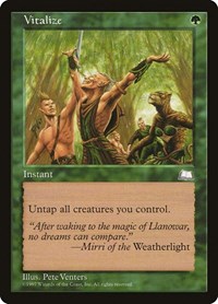 Vitalize, Weatherlight