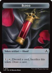 Blood // Vampire (0007) Double-Sided Token, Innistrad Remastered