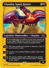 Chandra, Spark Hunter (First-Place Foil), Aetherdrift
