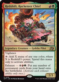 Redshift, Rocketeer Chief, Aetherdrift