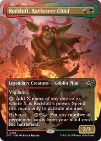 Redshift, Rocketeer Chief (Borderless), Aetherdrift