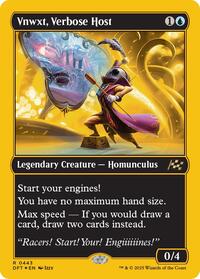 Vnwxt, Verbose Host (First-Place Foil), Aetherdrift