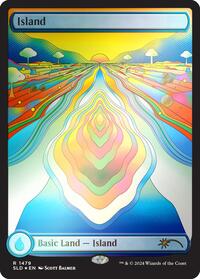 Island (1479) (Rainbow Foil), Secret Lair Drop Series