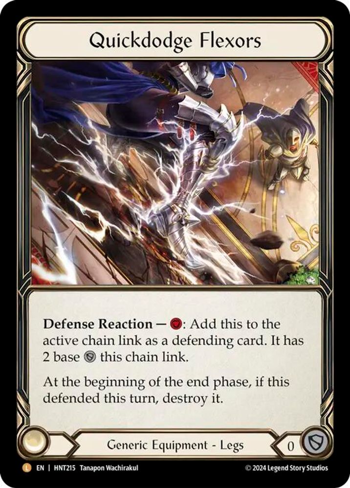 Quickdodge Flexors, Cold-foil, front