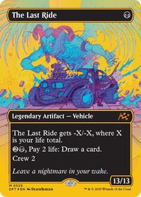 The Last Ride (Borderless) (First-Place Foil), Aetherdrift