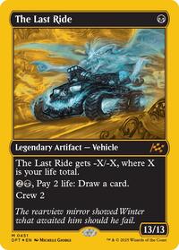The Last Ride (First-Place Foil), Aetherdrift