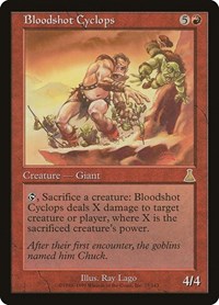 Bloodshot Cyclops, Urza's Destiny