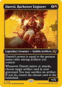 Daretti, Rocketeer Engineer (First-Place Foil), Aetherdrift