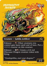 Draconautics Engineer (Borderless) (First-Place Foil), Aetherdrift