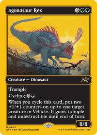 Agonasaur Rex (First-Place Foil), Aetherdrift