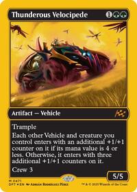 Thunderous Velocipede (First-Place Foil), Aetherdrift