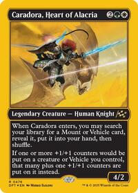 Caradora, Heart of Alacria (First-Place Foil), Aetherdrift