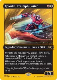 Kolodin, Triumph Caster (First-Place Foil), Aetherdrift