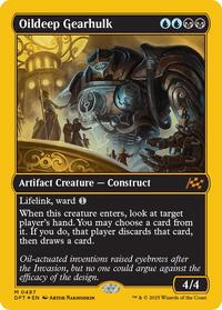 Oildeep Gearhulk (First-Place Foil), Aetherdrift