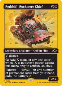 Redshift, Rocketeer Chief (First-Place Foil), Aetherdrift