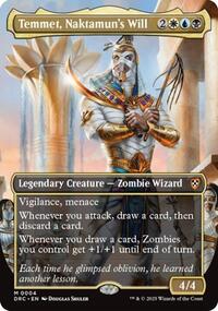 Temmet, Naktamun's Will (Borderless), Commander: Aetherdrift