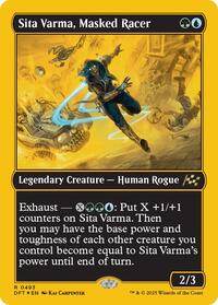 Sita Varma, Masked Racer (First-Place Foil), Aetherdrift
