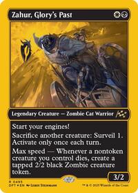 Zahur, Glory's Past (First-Place Foil), Aetherdrift