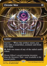Chrome Mox (Borderless) (First-Place Foil), Special Guests