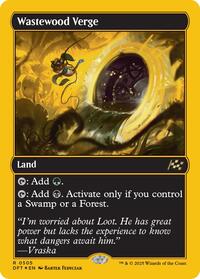 Wastewood Verge (First-Place Foil), Aetherdrift