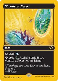 Willowrush Verge (First-Place Foil), Aetherdrift