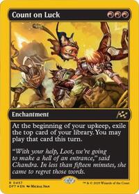 Count on Luck (First-Place Foil), Aetherdrift