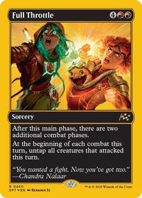 Full Throttle (First-Place Foil), Aetherdrift
