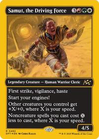 Samut, the Driving Force (First-Place Foil), Aetherdrift