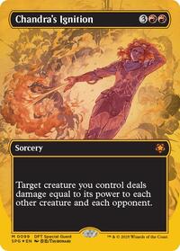 Chandra's Ignition (Borderless) (First-Place Foil), Special Guests