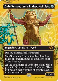 Sab-Sunen, Luxa Embodied (Borderless) (First-Place Foil), Aetherdrift