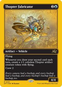 Thopter Fabricator (First-Place Foil), Aetherdrift