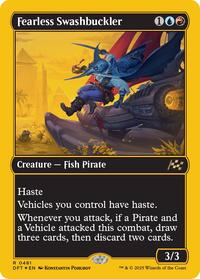 Fearless Swashbuckler (First-Place Foil), Aetherdrift