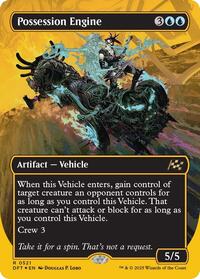 Possession Engine (Borderless) (First-Place Foil), Aetherdrift