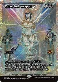 Cursecloth Wrappings (Showcase) (Fracture Foil), Aetherdrift