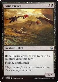 Bone Picker, The List Reprints