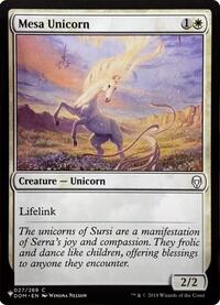 Mesa Unicorn, The List Reprints