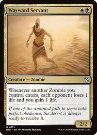 Wayward Servant, Commander: Aetherdrift