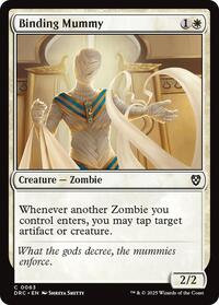 Binding Mummy, Commander: Aetherdrift